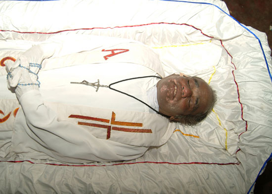 Fr. M X Karunaratnam April 20, 2008 St. Theresa's Church Kilinochchi