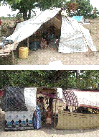 IDPs in Vanni Sri Lanka August 2008