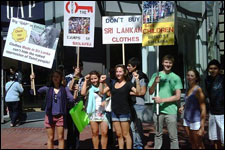 Boycott Sri Lanka rally September 25 2010