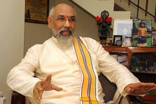File photo of Chief Minister of Sri Lanka's Northern Provincial Council C.V. Wigneswaran.