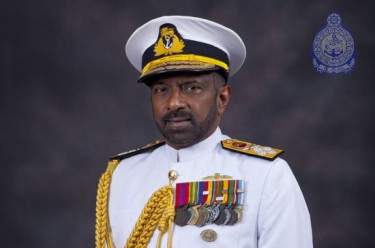 Former Sri Lankan navy chief Adm. Jayanath Colombage. (File photo)