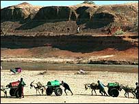 Ogaden nomads trek across the mountains