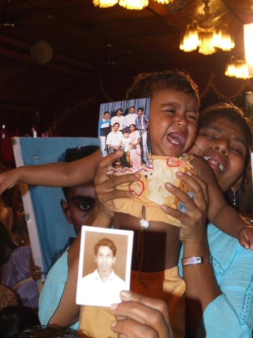 Families & Friends of the Disappeared, Colombo Sri Lanka August 1 2007