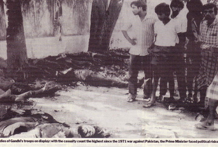 TIME October 26 1987 Jaffna Sri Lanka