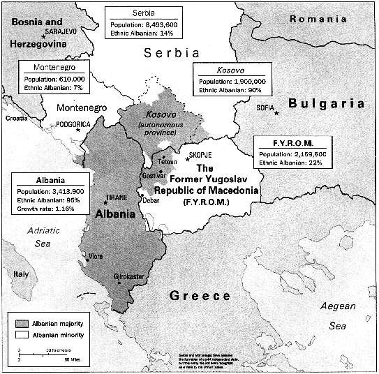 Kosovo Map