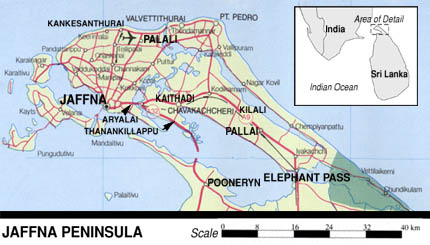 Jaffna Peninsula
