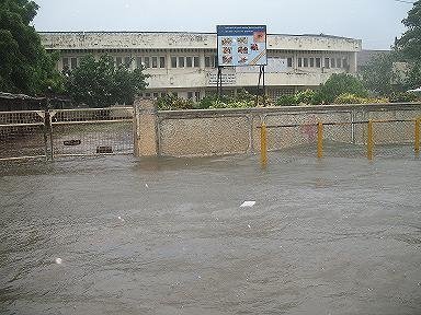 Jaffna Hospital Jaffna after Cyclone Nisha November 2008
