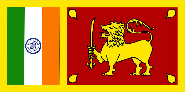 Sri Lanka's new flag