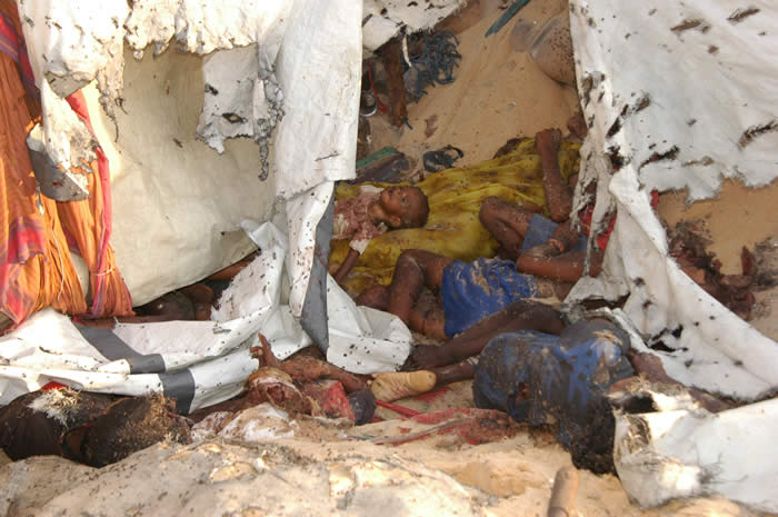 Vanni 'Safe Zone' Tamil civilians killed in Sri Lankan army assault April 20 2009