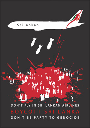 Boycott Sri Lanka Airlines