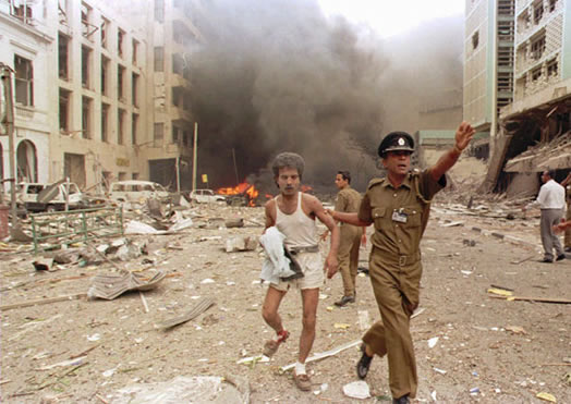 Central Bank bombing Colombo 1996