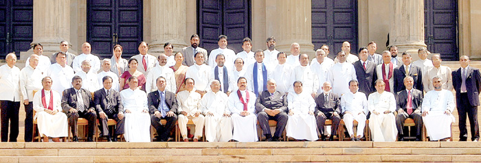 Pres Mahinda Rajapaksa's Cabinet ~ 2006 Sri Lanka