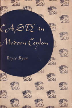 Bryce Ryan 1953 Caste in Modern Ceylon