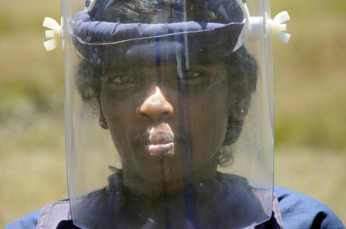 Jalini, one of HALO's female de-miners, Sri Lanka by DFID - UK   Department for International Development.