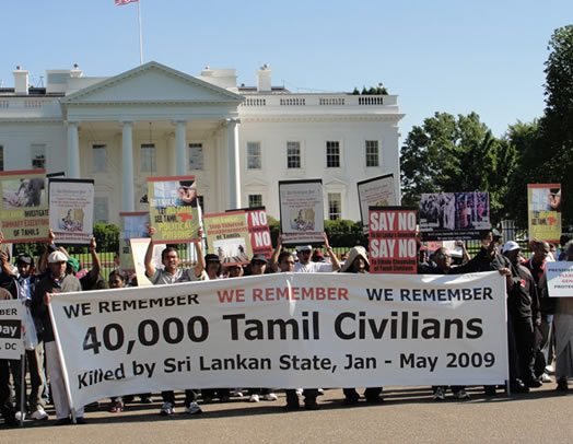 Tamil Genocide Remembrance Day Rally May 15 2010 Washington DC