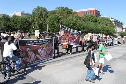 Tamil Genocide Remembrance Day Rally May 15 2010 Washington DC