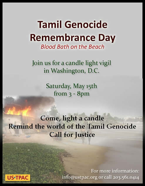 Tamil Genocide Remembrance Day Rally May 15 2010 Washington DC