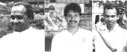 Dr. S. Rajasunderam, Selvarajah Yogachandran ( Kuttimuni ), Nadarajah Thangathurai