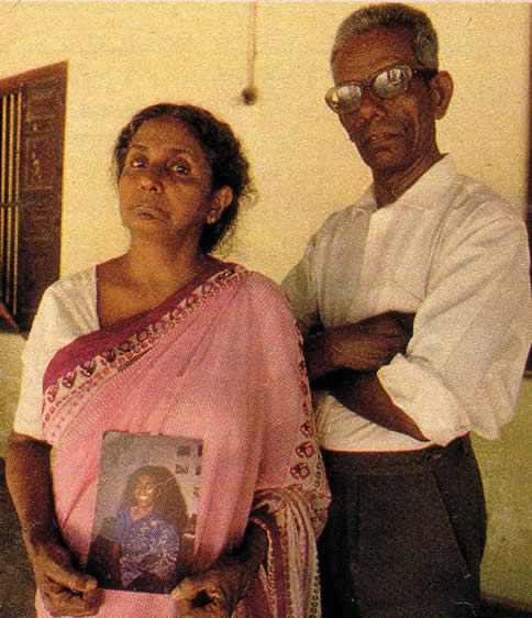 Rajasinghams in 1990 (parents of Dr. Rajani)