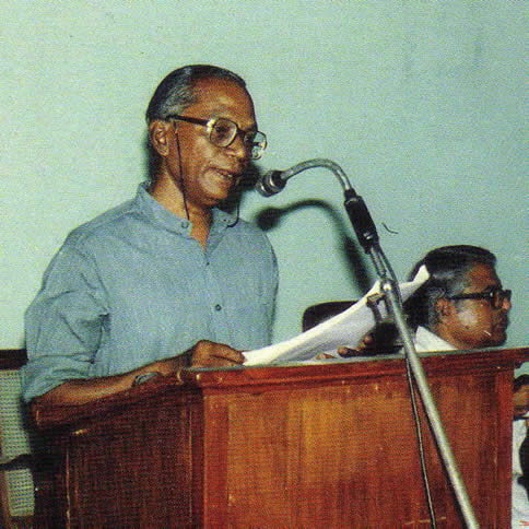 S. Sivanayagam in March 1991 in Madras India