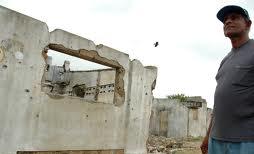 Destroyed house north Sri Lanka 2011