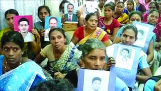 Mothers with disappeared children Sri Lanka 2011