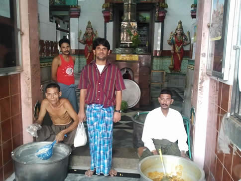 Myanmar Hindu temple 2011