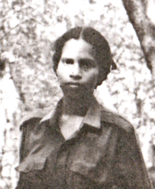 Sothia leader of LTTE women fighters June 1989
