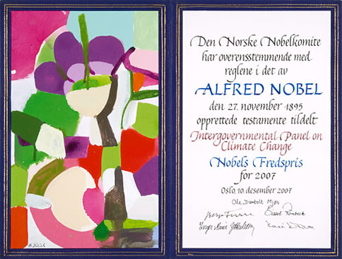 Nobel Diploma