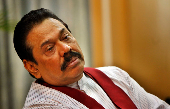 President Mahinda Rajapaksa said the Sri Lankan government would not show a report on alleged civil war atrocities to the United Nations Human Rights Council.