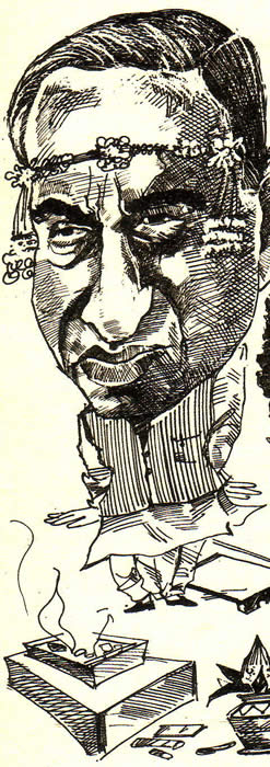Subramaniam Swamy caricature