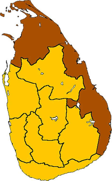Northeast Sri Lanka
