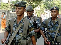 Sri Lanka government soldiers