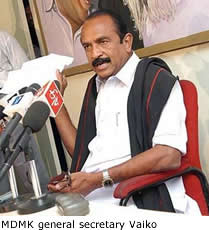 MDMK general secretary Vaiko 2004 NewIndPress