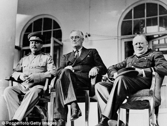 Josef Stalin Tehran conference 1943