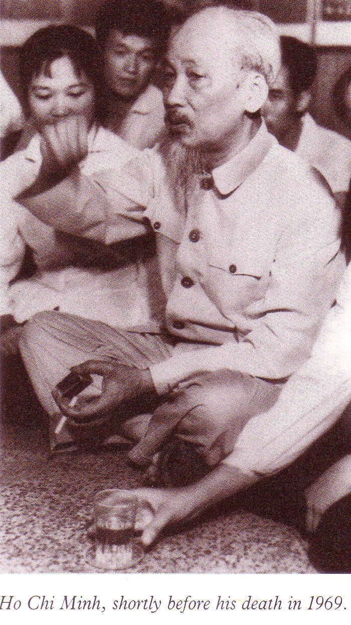 Ho Chi Minh before his death in 1969