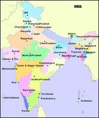 State and union territories of India