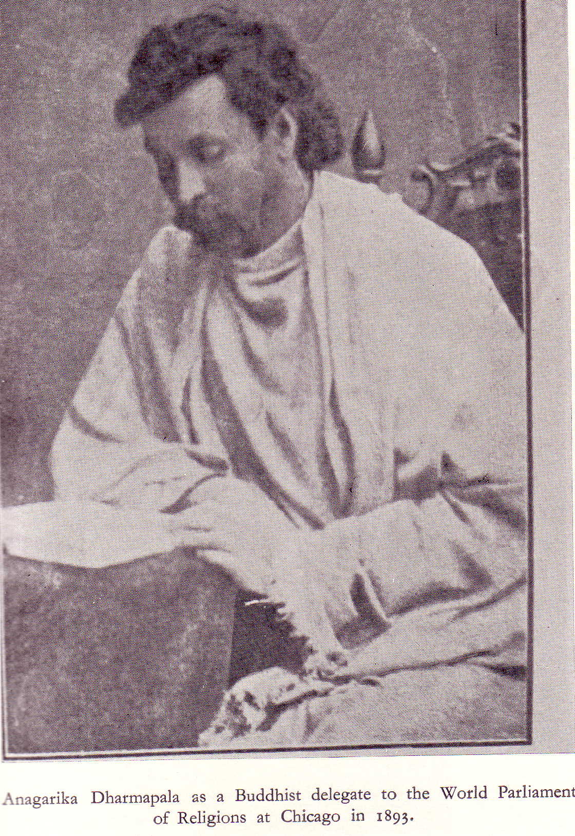 Anagarika Dharmapala in 1893
