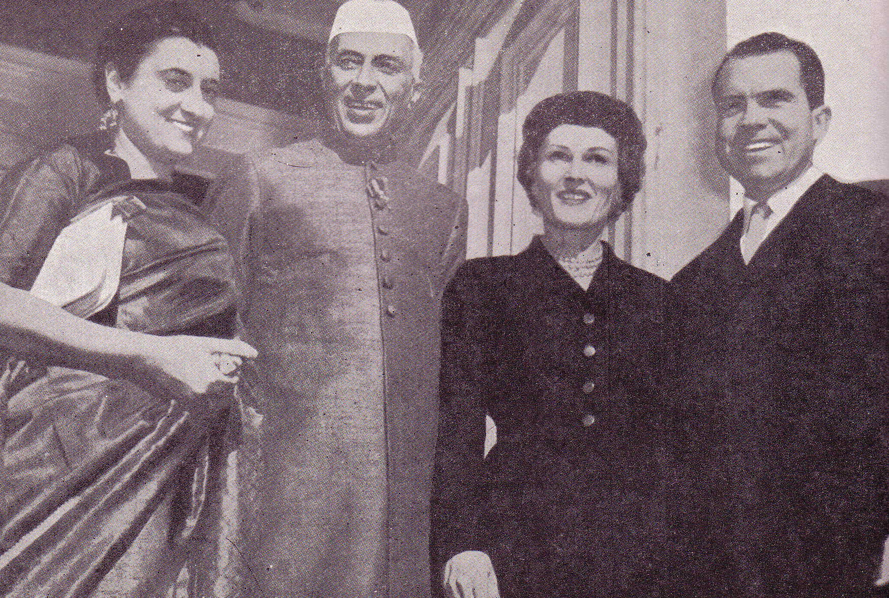Indira and Nehru with Nixons