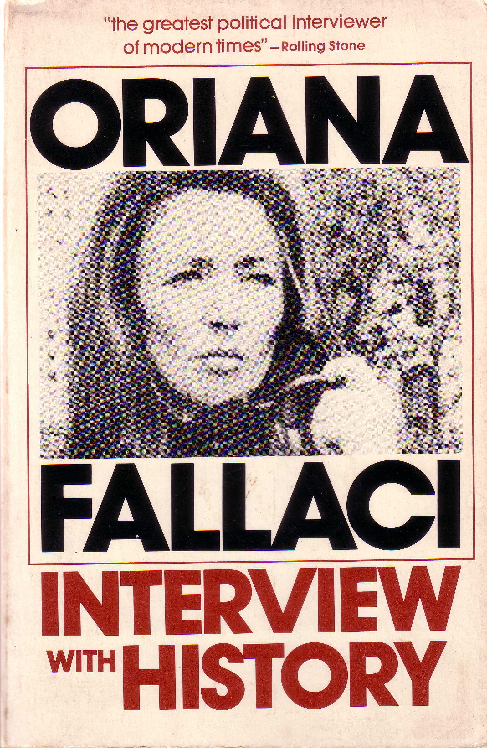 Oriana Fallaci Interview with History book cover