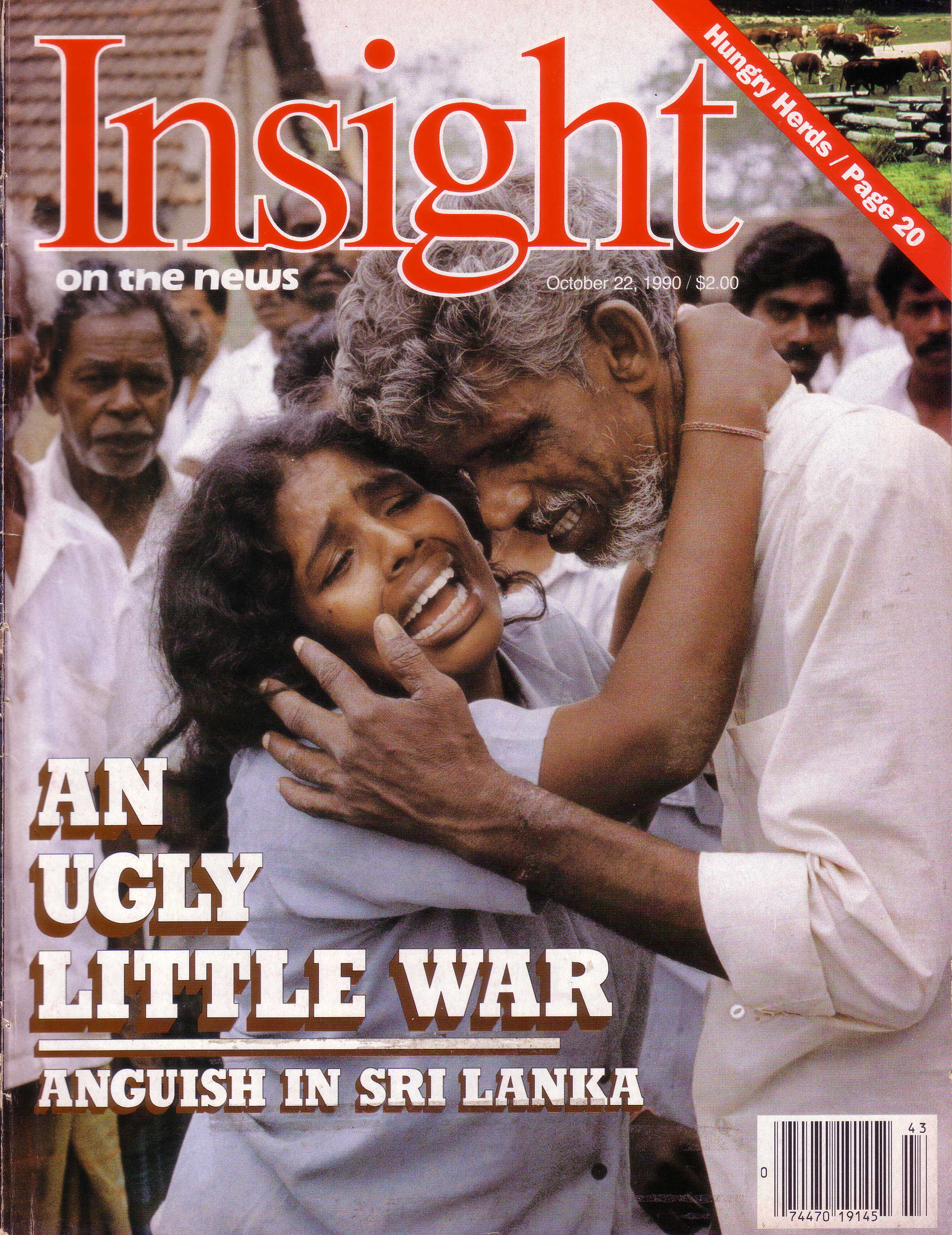 Insight magazine Oct 22, 1990 cover