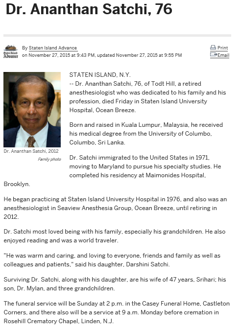 Satchi Dr. Ananathan 2015