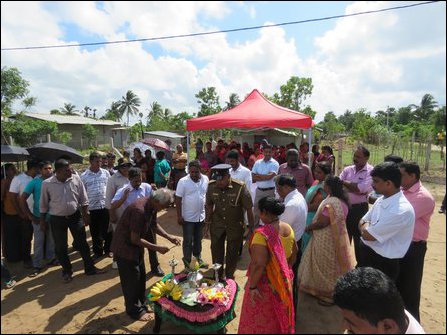 Sinhala colony at Naavatkuzhi