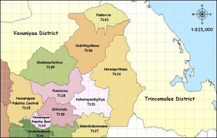 NCP and Anuradhapura district
